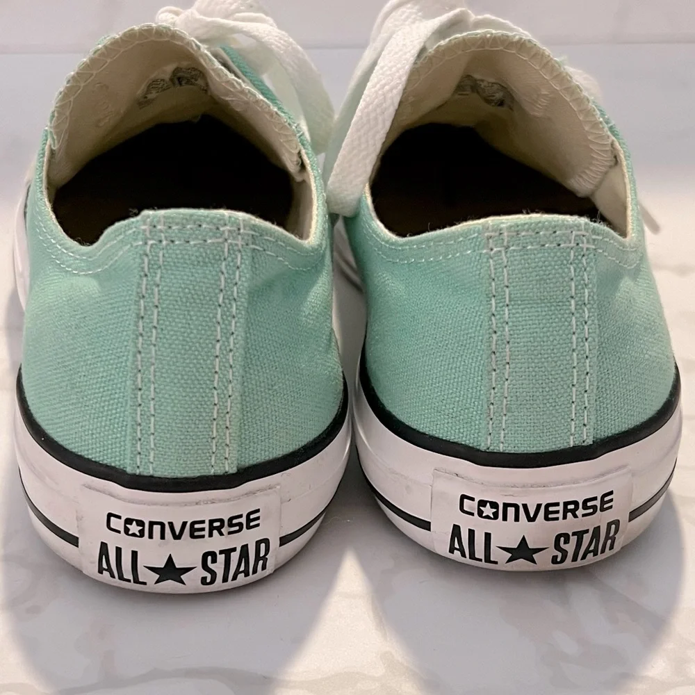 Converse Chuck Taylor All Star Mint Low Top Sneakers - Picture 8 of 12
